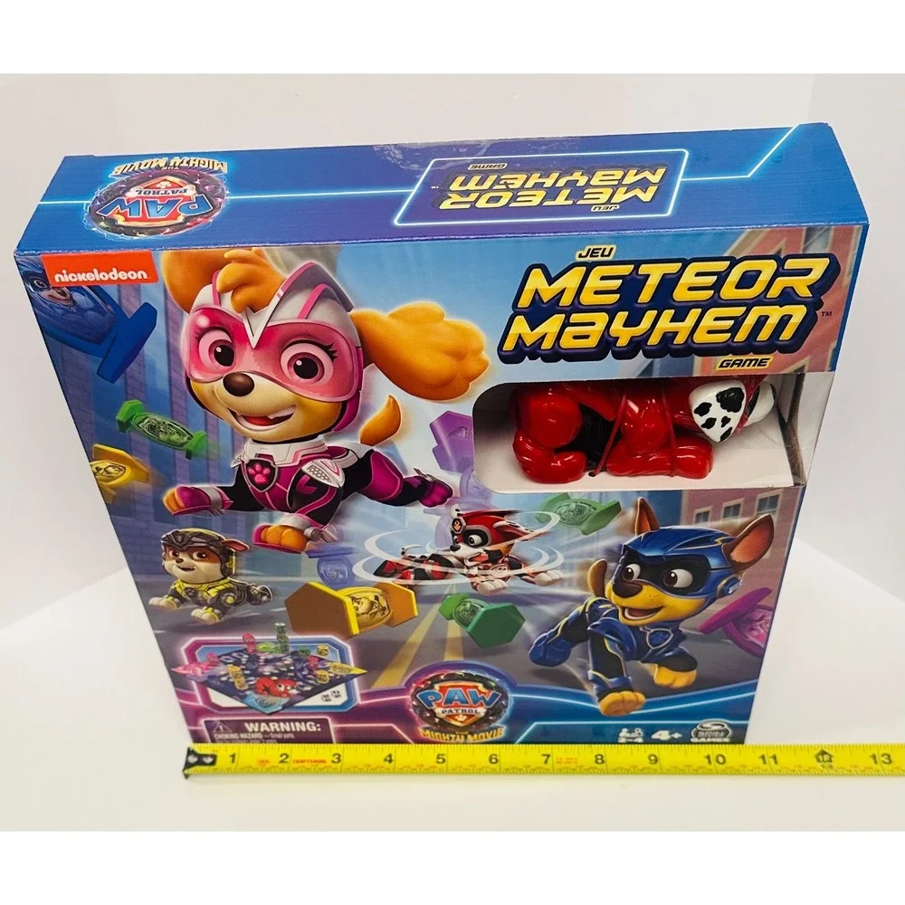 Nickelodeon Spin Master Paw‎ Patrol The Mighty Movie Meteor Mayhem Game NEW